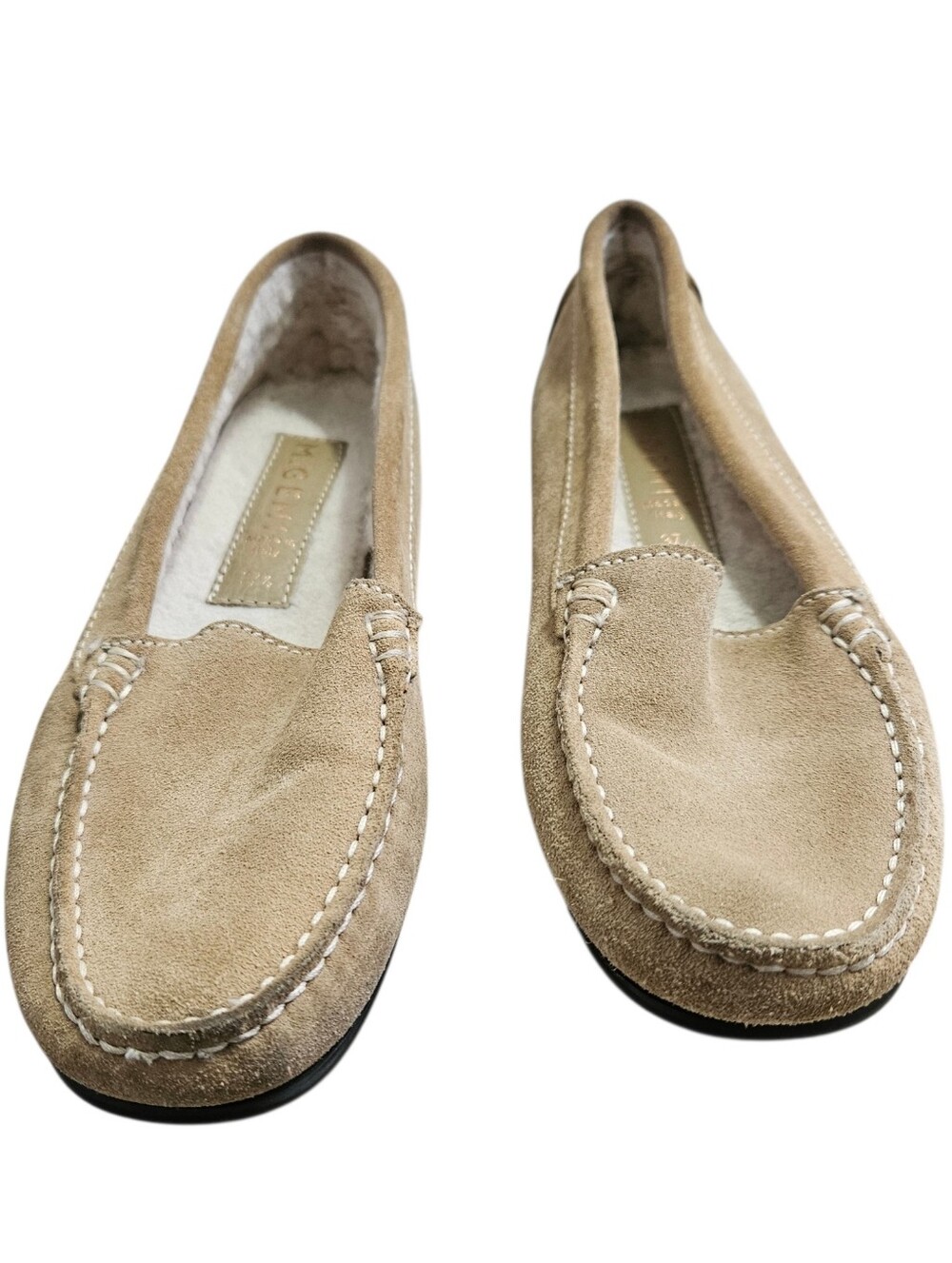 M.Gemi The Felize Suede Driving Moccasins Made In Italy Size 37 1/2